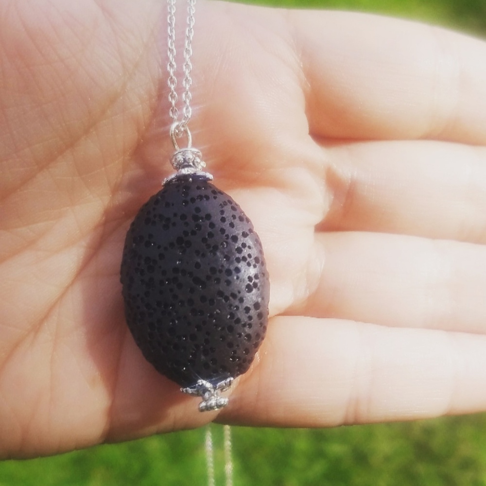 Handmade aromatherapy necklace